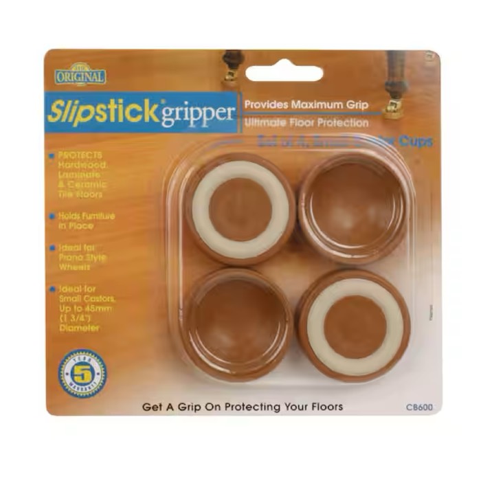 Slipstick Castor Cups