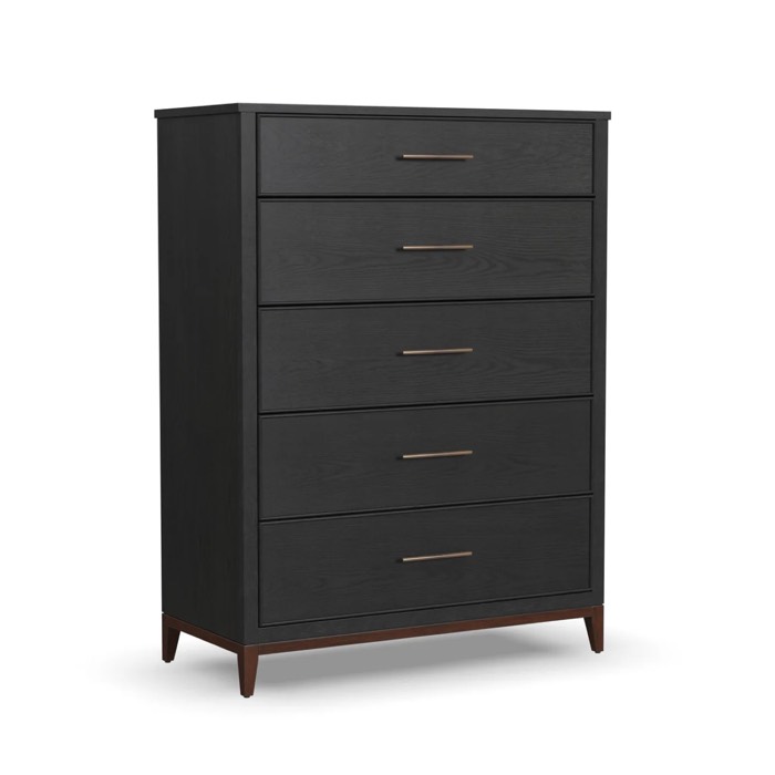 Flexsteel Waterfall Black Drawer Chest