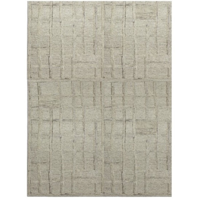 One World Furnishing Korba Cream Wool Rug