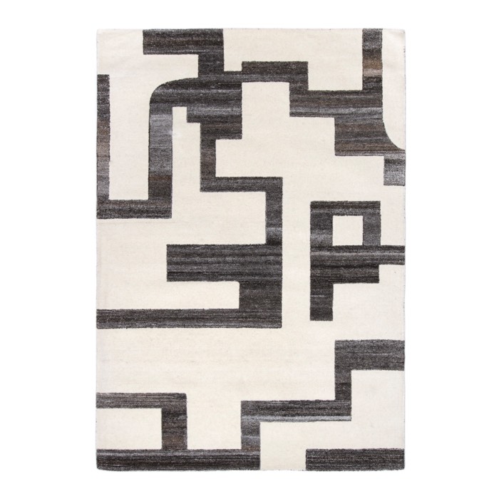 One World Furnishing Dehli Oxford, Cream Rug