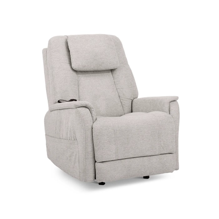 Flexsteel Zecliner Model 3+  Fabric Power Lift Sleep Recliner with Power Headrest, Lumbar, Heat & Massage