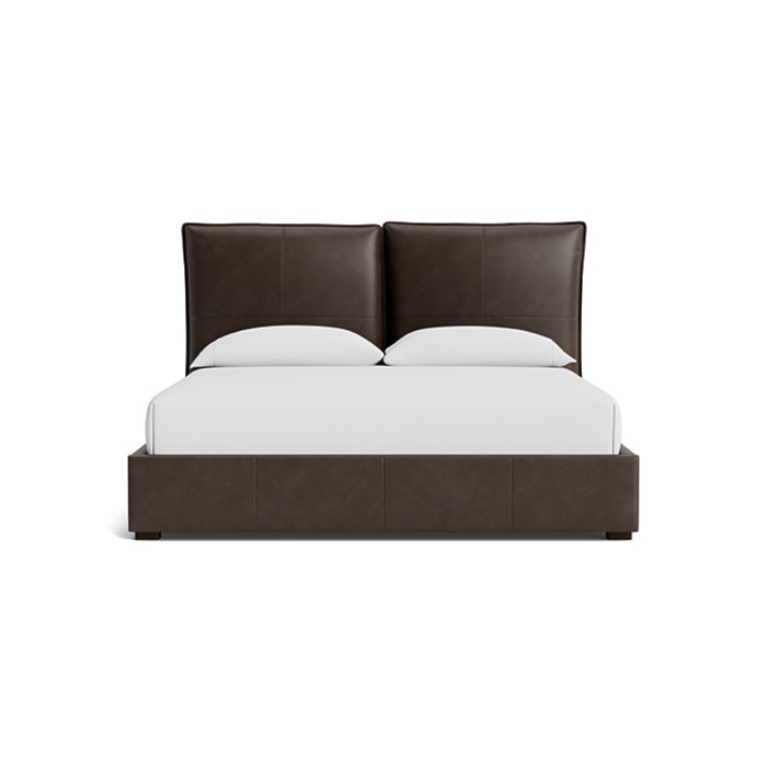 Bassett Greer Leather Upholstered Bed