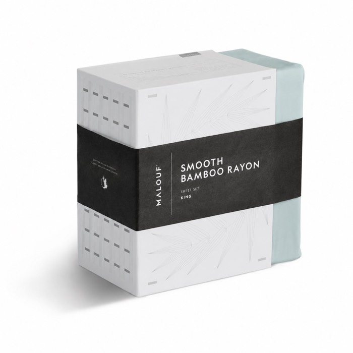Malouf Smooth Bamboo Rayon Sheet Set