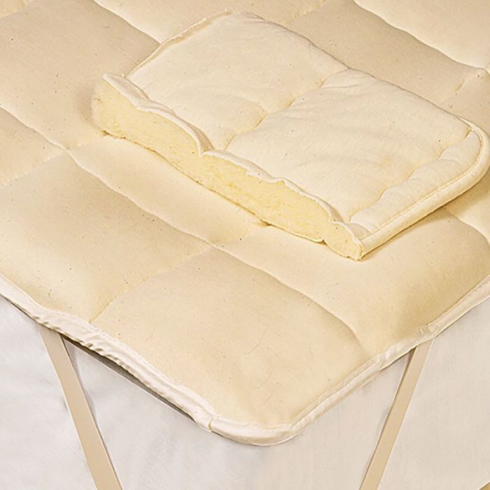 Downtown Company Wool Filled Mattress Pad
