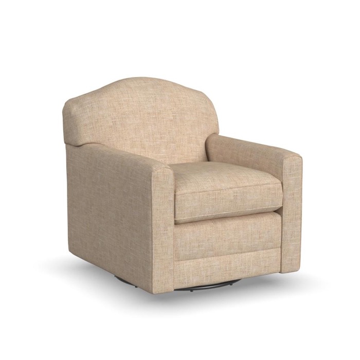 Flexsteel Aggie Fabric Swivel Chair