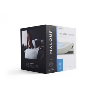 Malouf Five Sided Hyperchill Mattress Protector