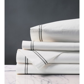 Eastern Accents Enzo Satin Stitch Sheet Set