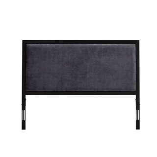 Malouf Metal Trim Upholstered Headboard
