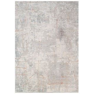 One World Furnishing Tanam Light Gray-Copper Turkish Rug