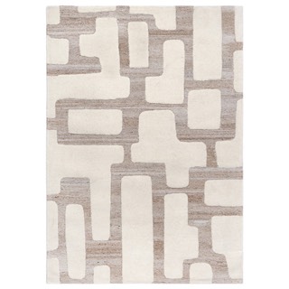 One World Furnishing Dehli Beige, Cream Rug