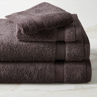 Lili Alessandra Amalfi Bath Towel | Chocolate