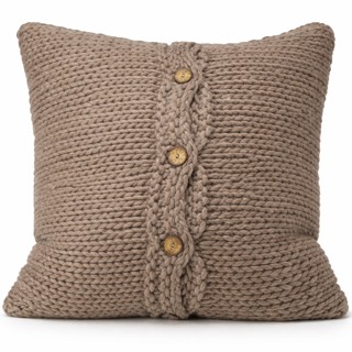 Decorum Knightly Taupe | Decor Pillow
