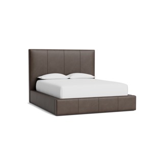 Bassett Eden Leather Upholstered Bed
