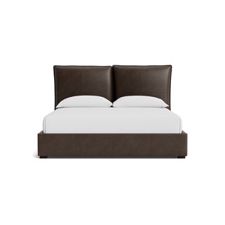 Bassett Greer Leather Upholstered Bed