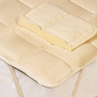 Downtown Company Wool Filled Mattress Pad