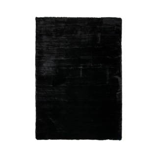 One World Furnishing Nevada Black Fur Rug