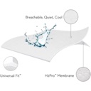 Malouf Prime Smooth | Mattress Protector White image 6