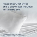 Tempurpedic Rayon Bamboo | Sheets White image 8