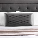 Malouf Zoned Activedough + Bamboo | Pillow Charcoal image 8