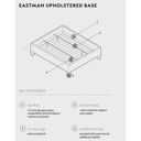 Malouf Eastman | Platform Bed Stone image 4