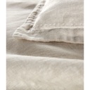 Peacock Alley European Washed Linen Duvet Cover Natural image 4