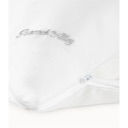 Malouf Silk Pillow Enhancer White image 3