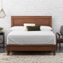 Malouf Edenbrook Classic Framed Wood Platform Bed Southern Oak image 1