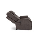 Flexsteel Zecliner Model 2+ Dove Fabric Power Lift Recliner with Power Headrest, Lumbar, Heat & Massage Dark - 35804 image 8