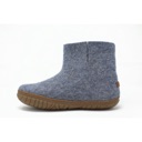 One World Furnishing Woolie Walkers | Outside Boot Slippers Denim image 1