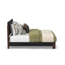 Flexsteel Waterfall Panel Bed Dark brown image 4