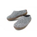 One World Furnishing Woolie Walkers | Open Heel Slippers Grey image 2