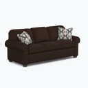 Flexsteel Thorton Fabric Sleeper Brown 984-70 image 1