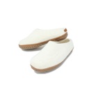 One World Furnishing Woolie Walkers | Open Heel Slippers White image 2