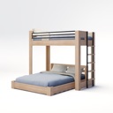 Icon Bunks ICON Elevated Lofted | Bunk Bed Desert Sands image 2