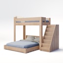 Icon Bunks ICON Elevated Lofted | Bunk Bed Desert Sands image 3