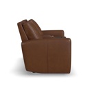 Flexsteel Aria Leather Power Reclining Loveseat with Console sedona - 734-72 image 4