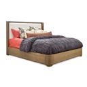 Flexsteel Normandy Upholstered Storage Bed Driftwood image 1