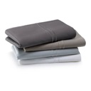 Malouf Supima Cotton Pillowcase Set Charcoal image 2