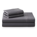 Malouf Supima Cotton Pillowcase Set Charcoal image 1