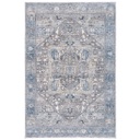 One World Furnishing Alboran Blue Power Loomed Turkish Rug Blue image 1
