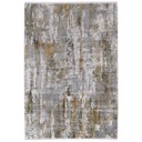 One World Furnishing Amber Gray, Gold Turkish Rug Gray, Gold image 1