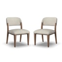 Flexsteel Lyra Pair of Barrel Chairs (upholstered) Upholstered Ivory image 1
