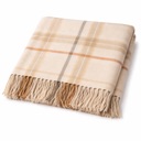 Decorum Berkley Wool Throw BEIGE/NATURAL image 1