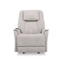 Flexsteel Zecliner Model 3+  Fabric Power Lift Sleep Recliner with Power Headrest, Lumbar, Heat & Massage Ceramic 358-11 image 2