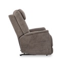 Flexsteel Zecliner Model 3+  Fabric Power Lift Sleep Recliner with Power Headrest, Lumbar, Heat & Massage Umber 358-04 image 4