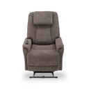 Flexsteel Zecliner Model 3+  Fabric Power Lift Sleep Recliner with Power Headrest, Lumbar, Heat & Massage Umber 358-04 image 3