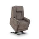Flexsteel Zecliner Model 3+  Fabric Power Lift Sleep Recliner with Power Headrest, Lumbar, Heat & Massage Umber 358-04 image 10