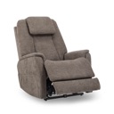 Flexsteel Zecliner Model 3+  Fabric Power Lift Sleep Recliner with Power Headrest, Lumbar, Heat & Massage Umber 358-04 image 9