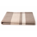 Decorum Stacy Wool Willis Stripe | Throw Taupe/Beige image 1