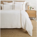 Pom Pom at Home Rory Sham White/Flax image 2